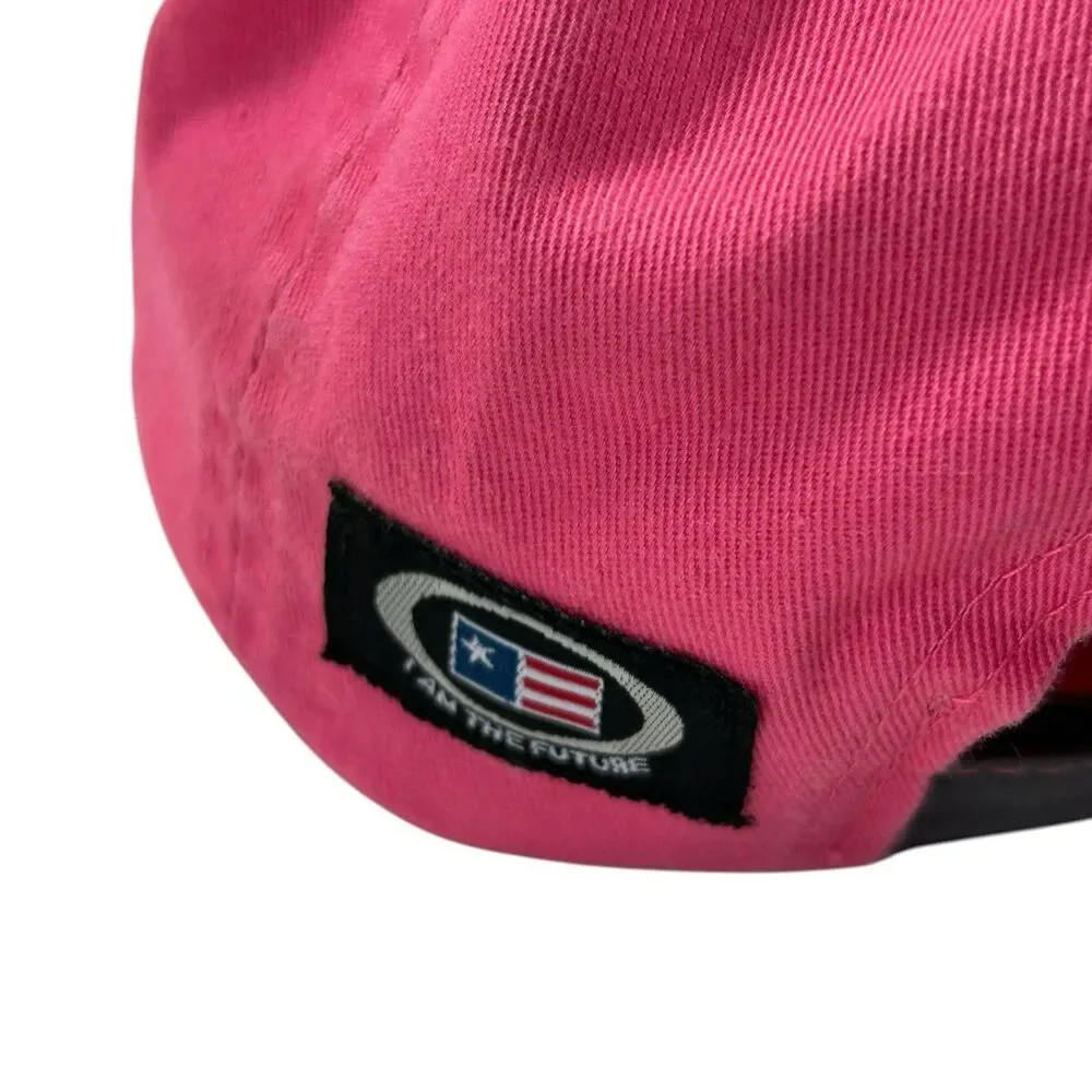 US Kids Golf Association Tournament Players CADDIE Adult Cap Hat Pink Adjustable